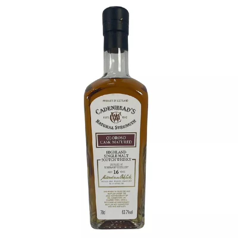 Tobermory 16 Year Old Oloroso Cask – Cadenhead’s Natural Strength